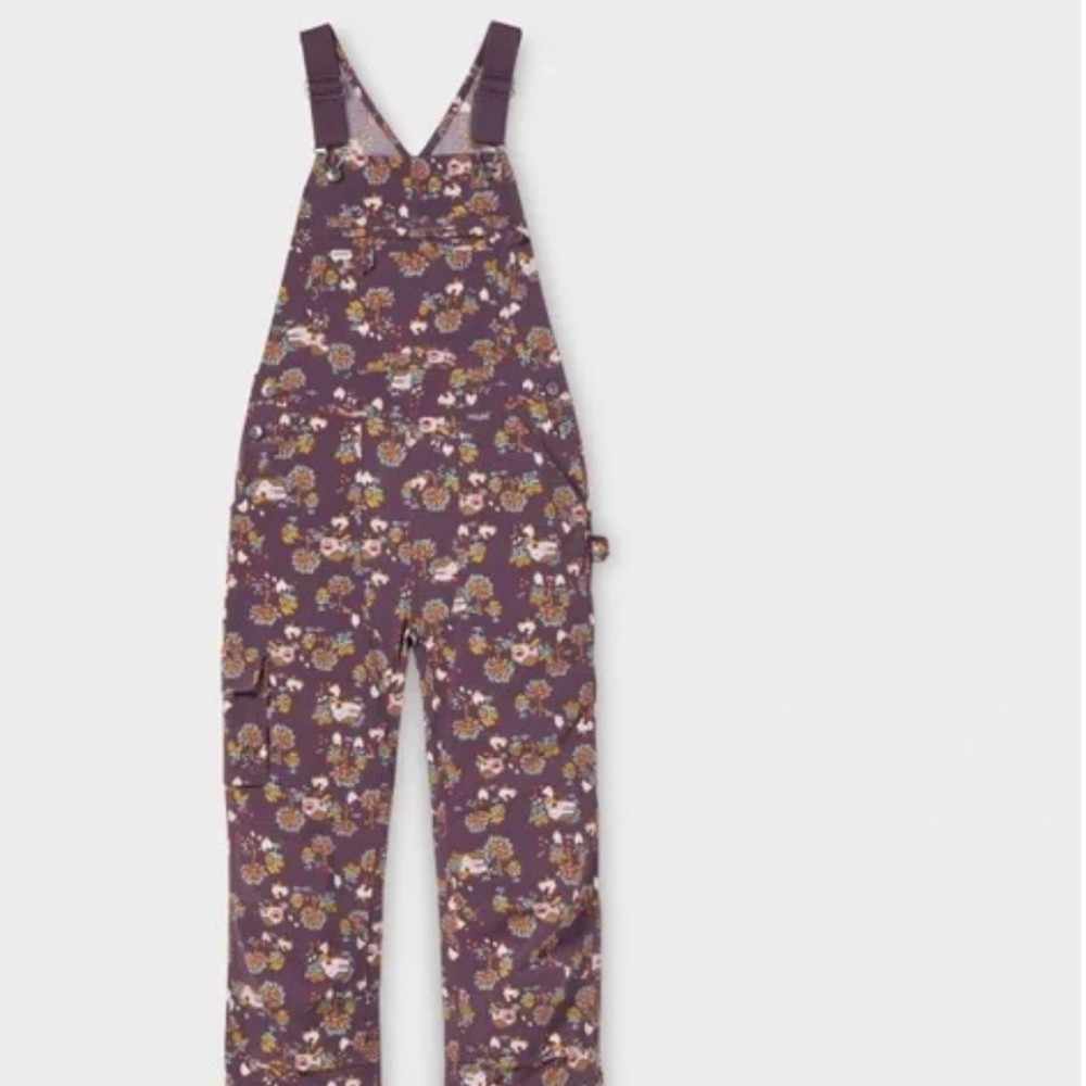 ISO- Duluth Trading Co Purple Chicken Overalls